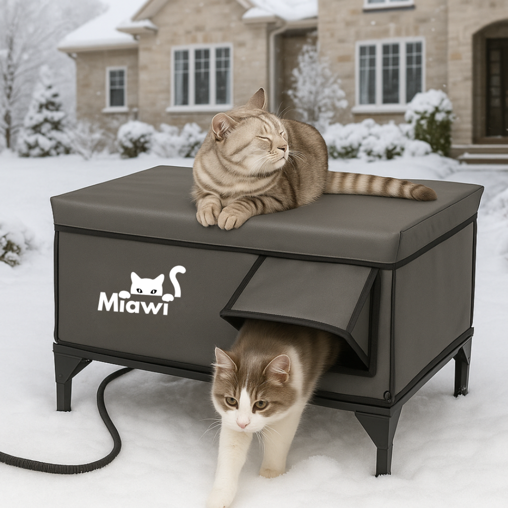 Miawi - L'abri chauffant pour votre chat