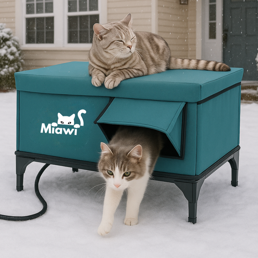 Miawi - L'abri chauffant pour votre chat