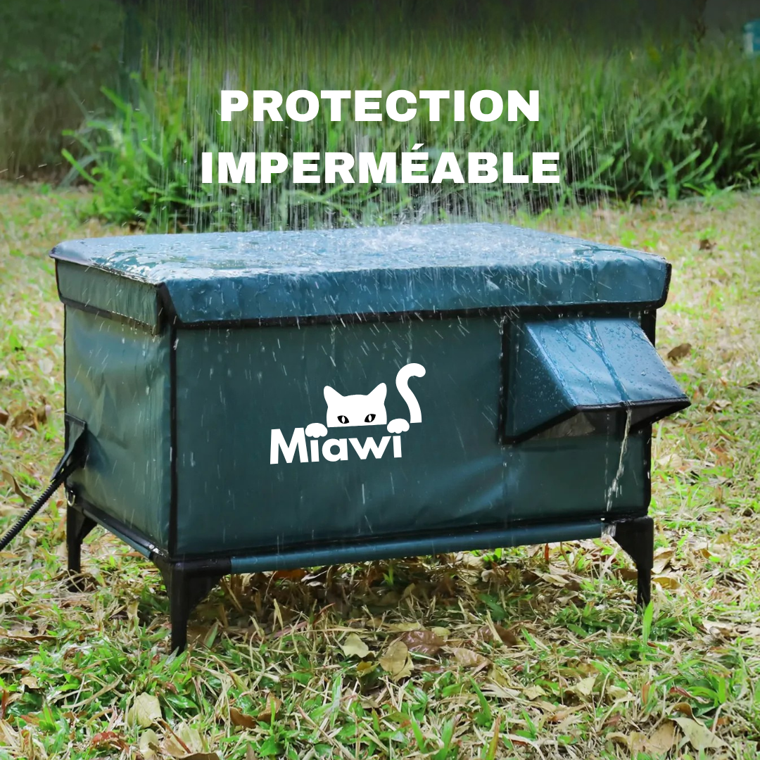 Miawi - L'abri chauffant pour votre chat