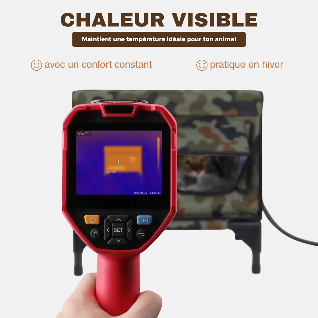 Miawi - L'abri chauffant pour votre chat