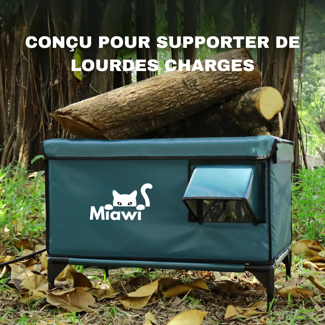 Miawi - L'abri chauffant pour votre chat